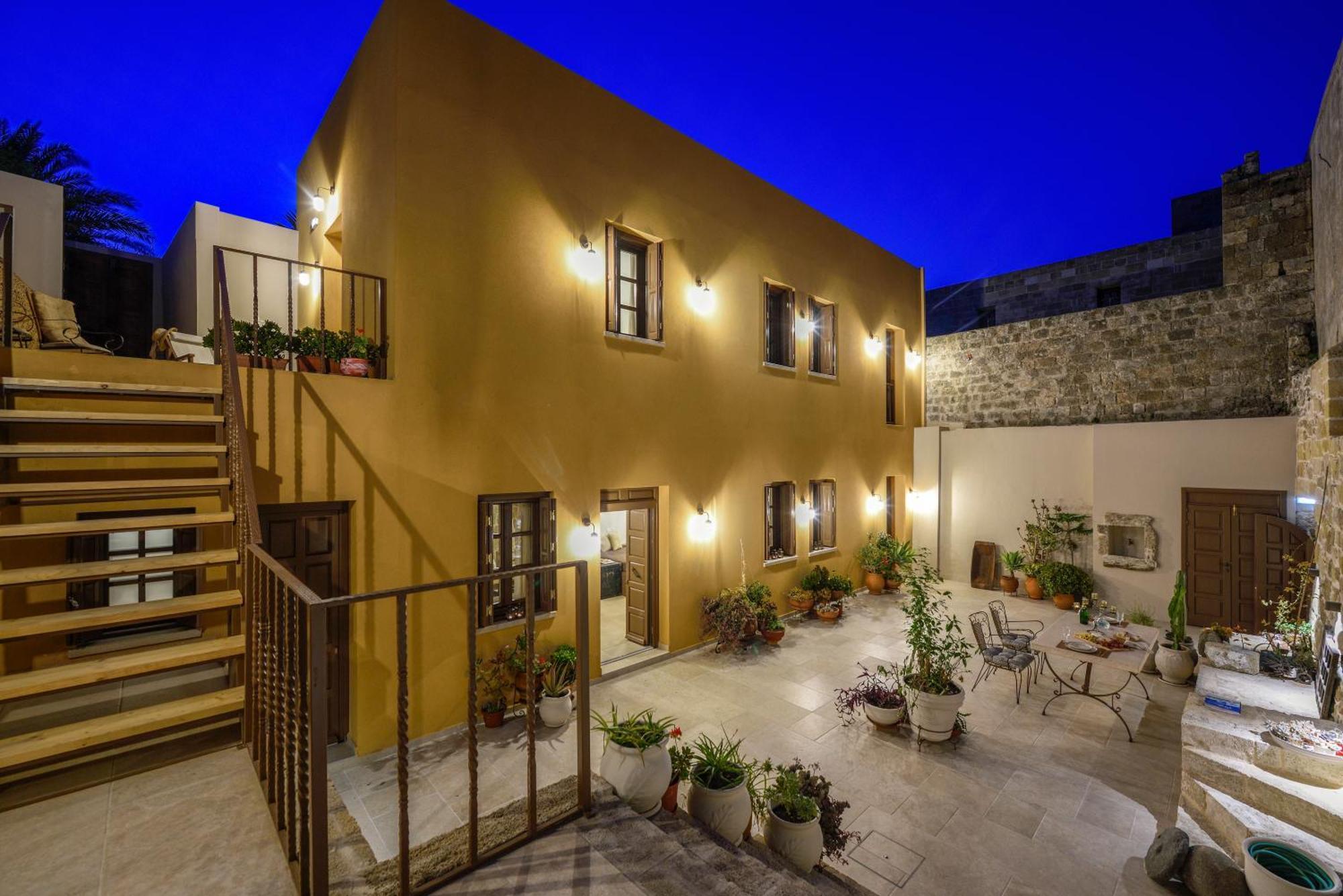 Rhodes City Spanish Knights Inn מראה חיצוני תמונה