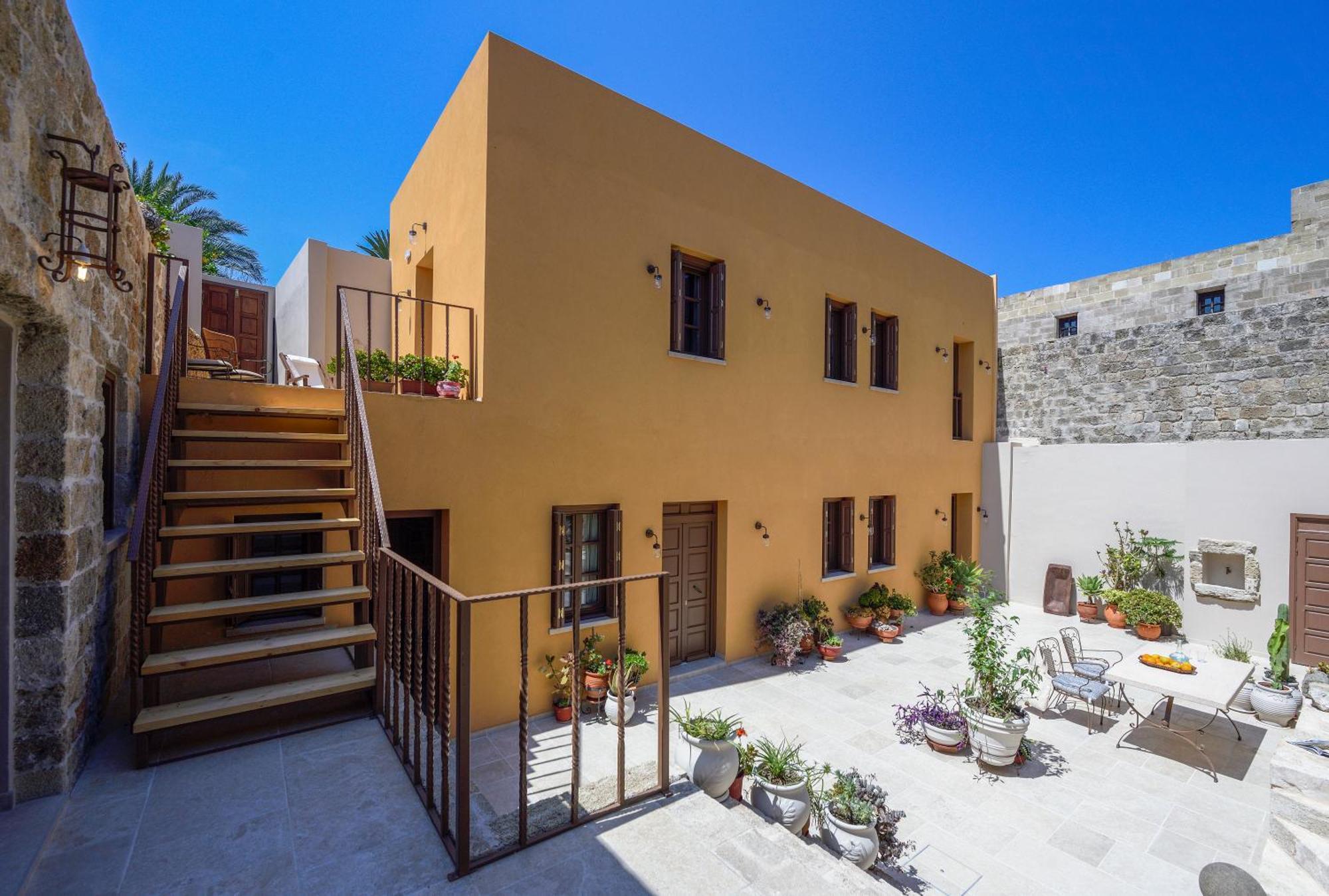 Rhodes City Spanish Knights Inn מראה חיצוני תמונה
