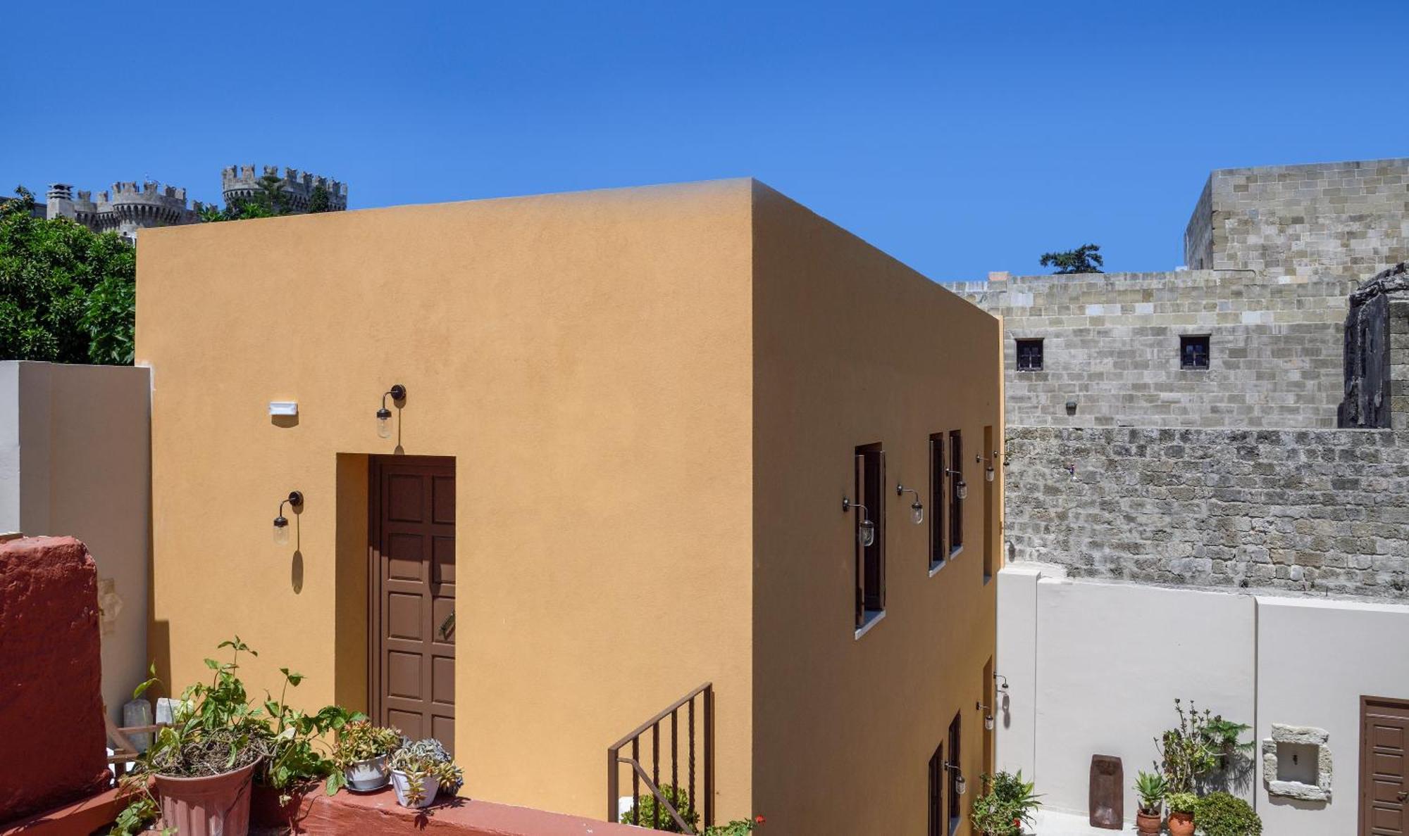 Rhodes City Spanish Knights Inn מראה חיצוני תמונה